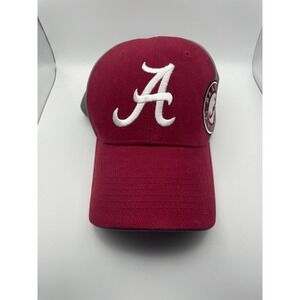 Alabama Crimson Tide Hat Captivating Headgear Maroon Grey Adjustable